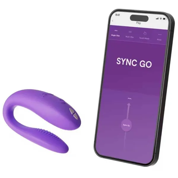 Вибратор We-Vibe Sync Go Фиолетовый photo 5 Вибратор We-Vibe Sync Go Фиолетовый photo 5