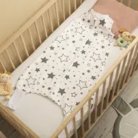 Детское постельное бельё Sensillo Muselina M (43922) Хлопок/ Белый Серый photo 3