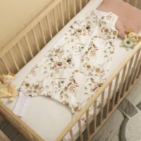 Детское постельное бельё Sensillo Muselina M (43923 ) Хлопок/ Белый Золотой photo 3