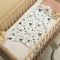 Детское постельное бельё Sensillo Muselina M (43920) Хлопок/ Белый Синий photo 4