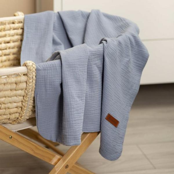 Одеяло Sensillo Jeans Хлопок/ Синий photo 3