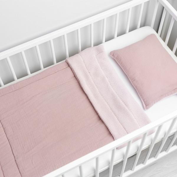 Детское постельное бельё Sensillo Pink (42161 ) Муслин/ Розовый photo 3 Детское постельное бельё Sensillo Pink (42161 ) Муслин/ Розовый photo 3