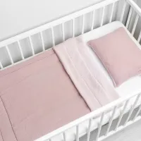 Детское постельное бельё Sensillo Pink (42161 ) Муслин/ Розовый photo 3