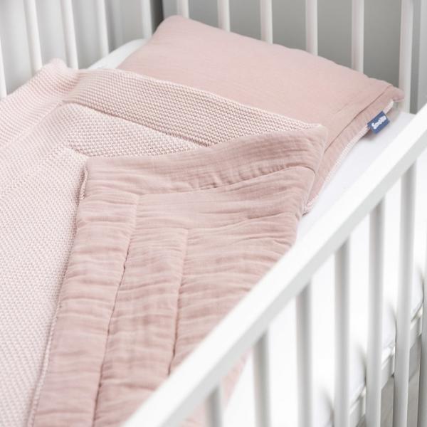Детское постельное бельё Sensillo Pink (42161 ) Муслин/ Розовый photo 4 Детское постельное бельё Sensillo Pink (42161 ) Муслин/ Розовый photo 4