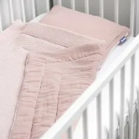 Детское постельное бельё Sensillo Pink (42161 ) Муслин/ Розовый photo 4