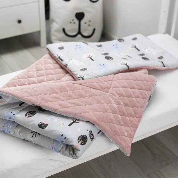 Детское постельное бельё Sensillo Pink (4353 ) Хлопок/ Синий Розовый photo 3 Детское постельное бельё Sensillo Pink (4353 ) Хлопок/ Синий Розовый photo 3