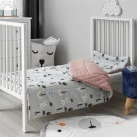Детское постельное бельё Sensillo Pink (4353 ) Хлопок/ Синий Розовый photo 4