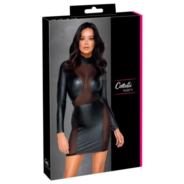 Комплект нижнего белья Cottelli Dress long sleeve (S) Черный photo 5