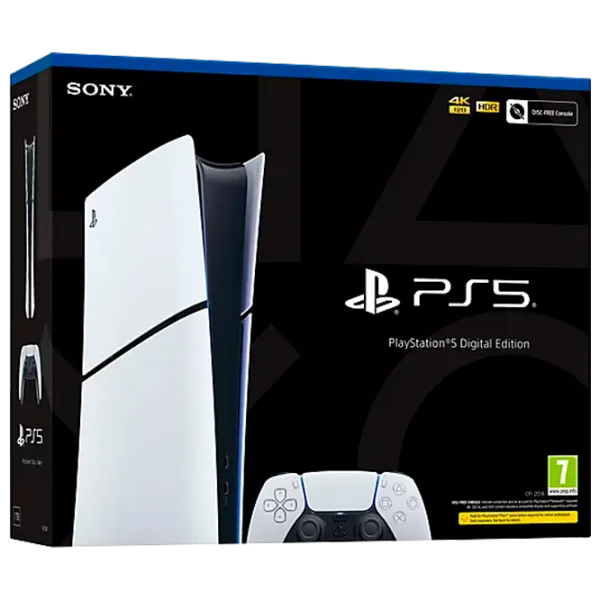 Sony PlayStation 5 Slim Digital Edition 1 TB/ White photo 6