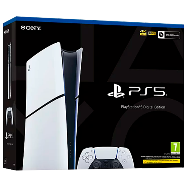 Sony PlayStation 5 Slim Digital Edition 1 TB/ White photo 6