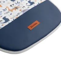 Salteluța pentru cărucior Sensillo Velvet Bumbac/ White photo 3