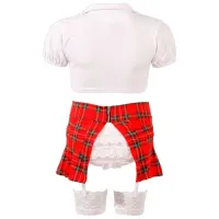 Set lengerie Cottelli Schoolgirl (M) Red photo 3