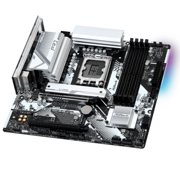 Материнская плата ASRock B760M PRO RS mATX/ Intel B760M photo 3