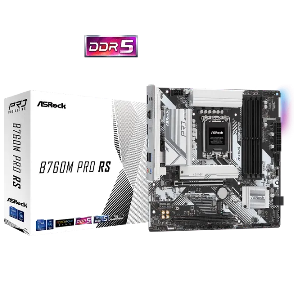 Материнская плата ASRock B760M PRO RS mATX/ Intel B760M photo 5