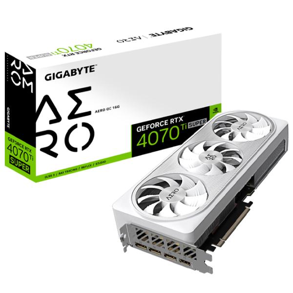 Видеокарта Gigabyte GeForce RTX 4070 Ti SUPER AERO OC PCI Express x16 4.0 / 16 ГБ photo 6