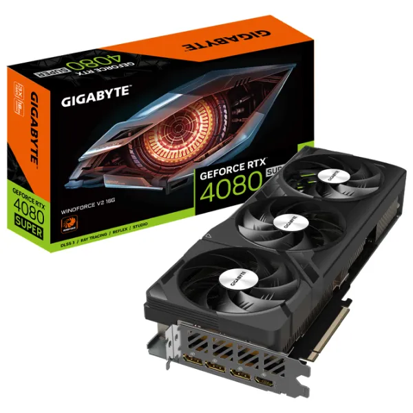 Видеокарта Gigabyte GeForce RTX 4080 SUPER WINDFORCE V2 PCI Express x16 4.0 / 16 ГБ photo 6