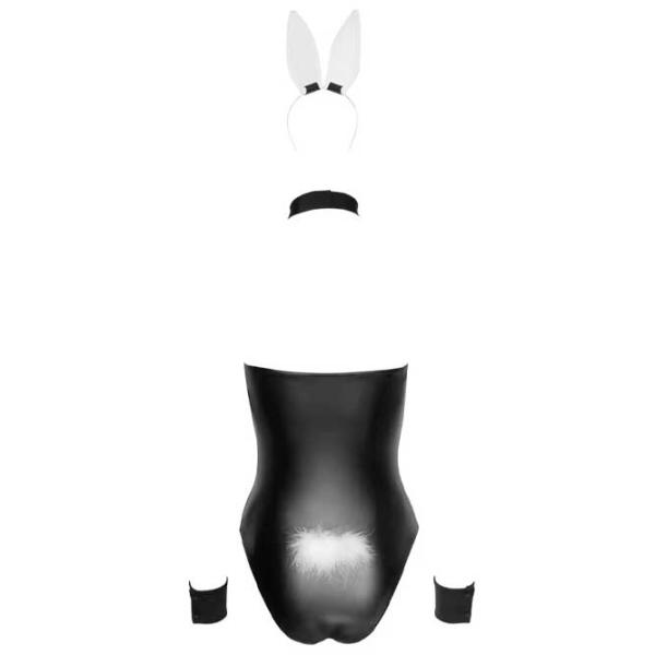 Комплект нижнего белья Cottelli Bunny Body (L) Черный photo 6