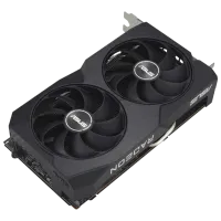 Placă video Asus Radeon RX 7600 XT Dual OC PCI Express x8 4.0 / 8 GB photo 3