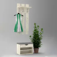 Set pentru antreu ML-Mobila № 2 (602) PAL/ White photo 2