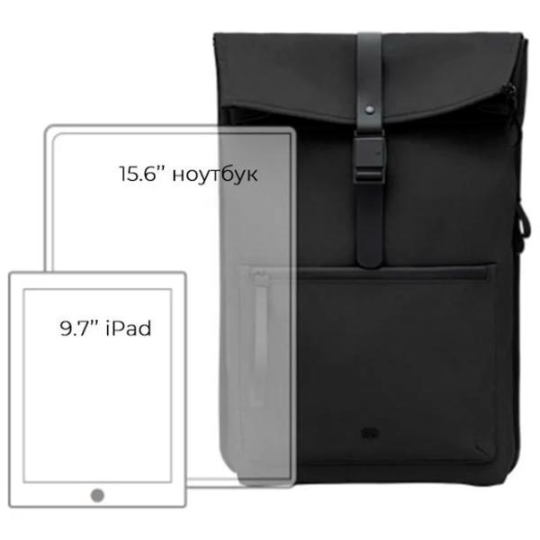 Rucsac pentru laptop Ninetygo Urban Daily 15.6"/ Black/ 17 l photo 6