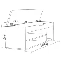 Set pentru antreu ML-Mobila № 3 (1057) LPAL/ White photo 4