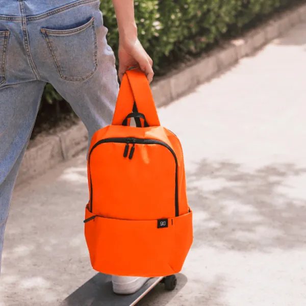 Rucsac pentru laptop Ninetygo Tiny Lightweight Casual  / Orange / 12l photo 4