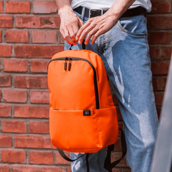 Rucsac pentru laptop Ninetygo Tiny Lightweight Casual  / Orange / 12l photo 5
