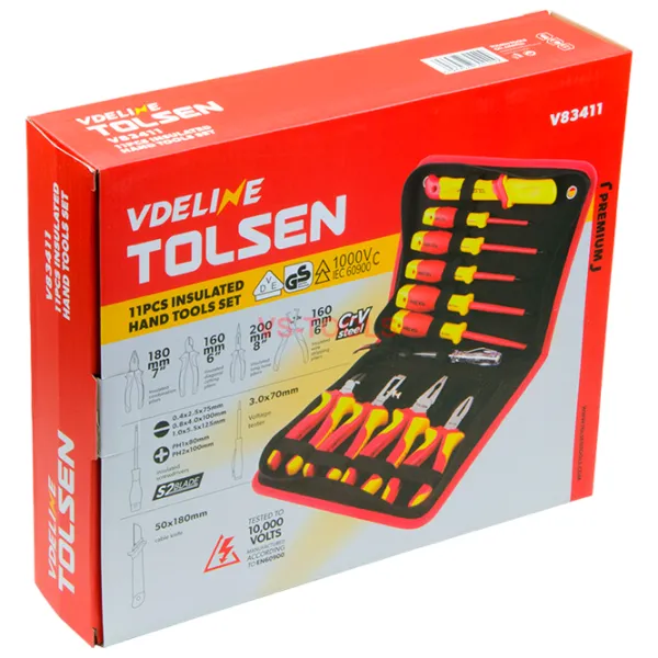 Set scule Tolsen V83411 Cantitatea în set: 11 photo 6