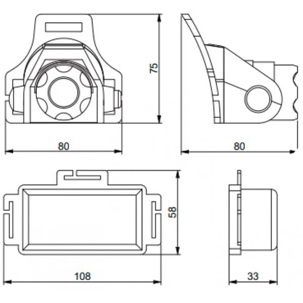 Фонарик GTV LT-LC6WT3-60 Черный photo 2