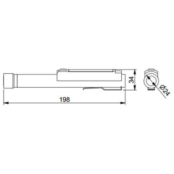 Lanternă GTV LT-LB6WT2-60 Black photo 3