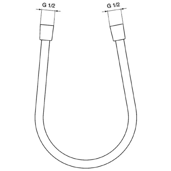 Душевой шланг Ideal Standard IdealRain ABS/ матовая photo 2