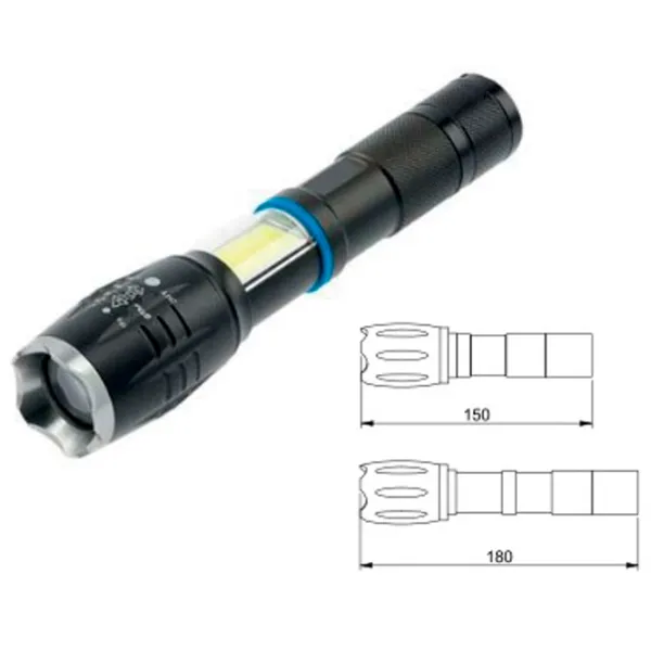 Фонарик GTV LT-LB8WT6-60 Черный photo 2