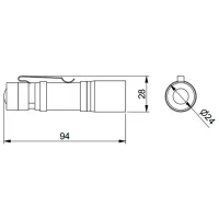 Lanternă GTV LT-LB3WT4-60 Black photo 2
