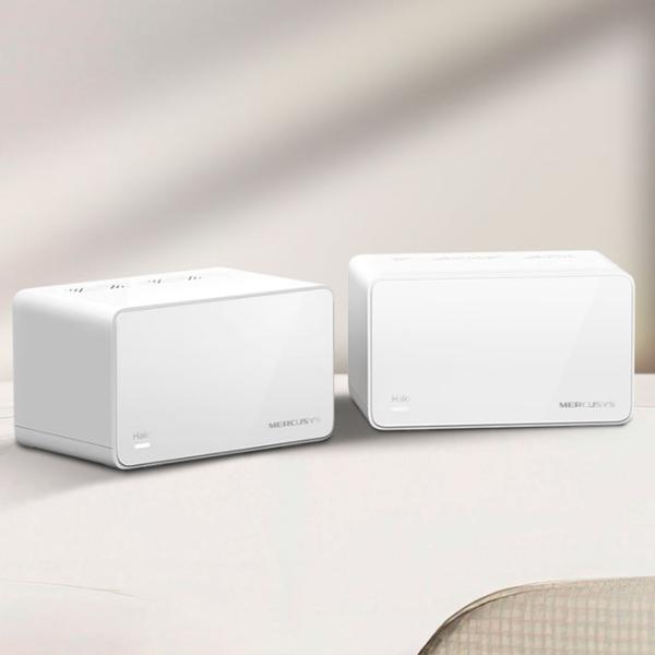 Wi-Fi Router Mercusys Halo H90X(2-pack) 1148 Mbit/ s/ 4804 Mbit/ s/ White photo 4