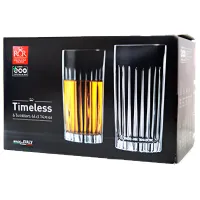 Набор стаканов RCR Timeless 0.44л / Хрусталь / Прозрачный photo 4