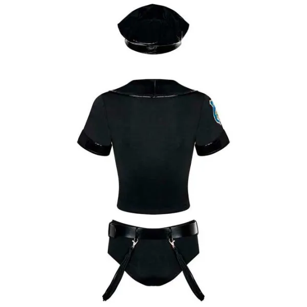 Нижнее белье сюрприз Obsessive Police (S/ M) Черный photo 3