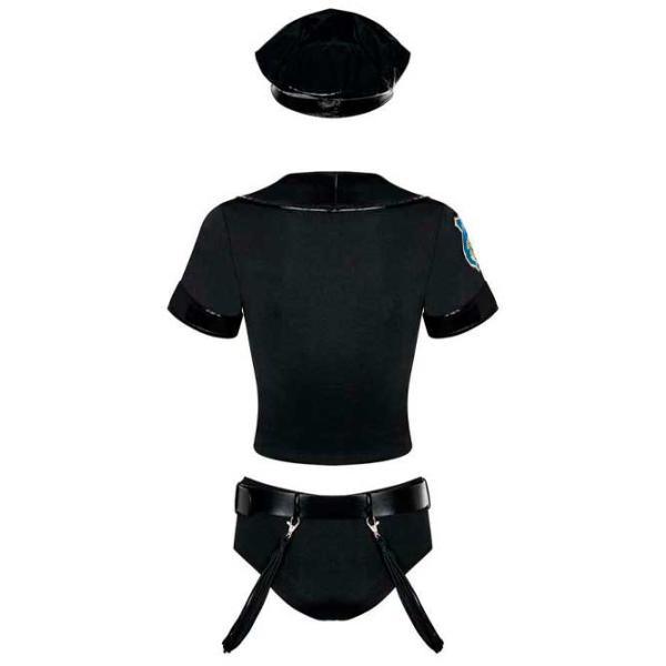 Нижнее белье сюрприз Obsessive Police (S/ M) Черный photo 3