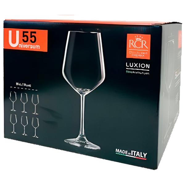 Set de pahare RCR Universum 0.55l / Sticlă / Transparent photo 4