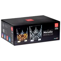 Set de pahare RCR Melodia 0.34l / Cristal / Transparent photo 4