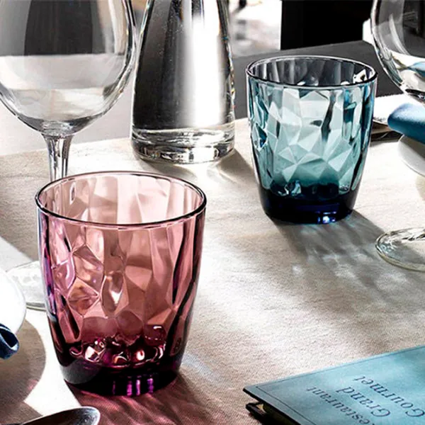 Pahar Bormioli Rocco Diamond 0.3l / Sticlă / Purple photo 2