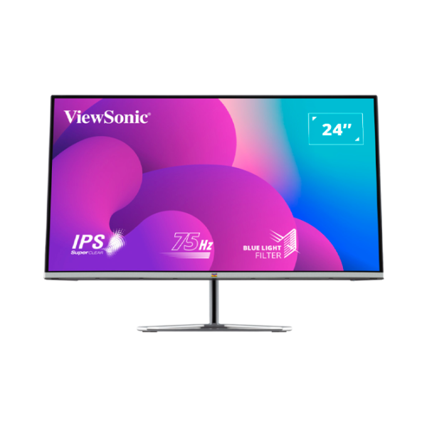Монитор Viewsonic VX2476-SMH 23.8" Full HD 60 Гц/ 4 мс/ Черный photo 2
