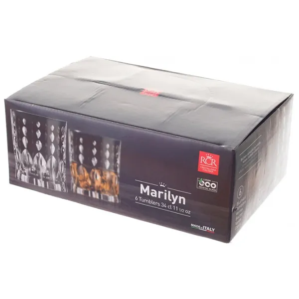 Set de pahare RCR Marilyn 0.34l / Cristal / Transparent photo 4