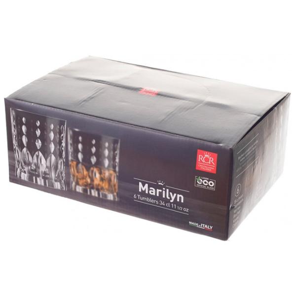Set de pahare RCR Marilyn 0.34l / Cristal / Transparent photo 4