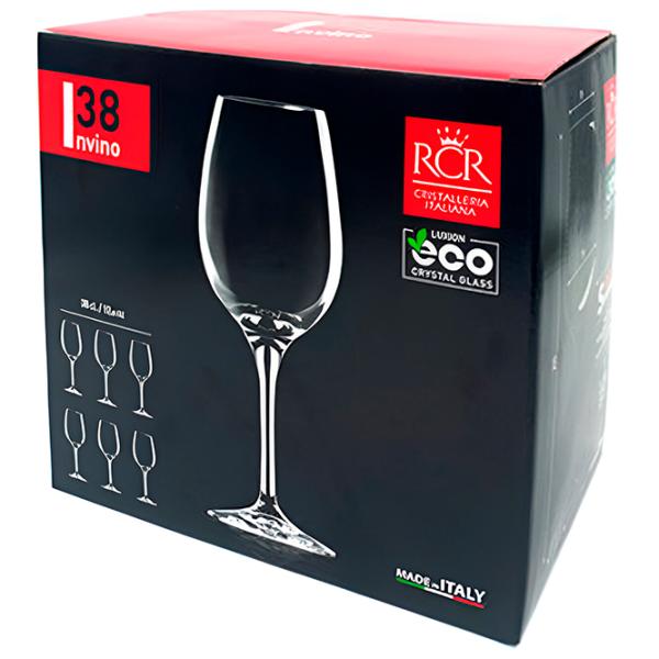 Set de pahare RCR Invino 0.38l / Cristal / Transparent photo 3