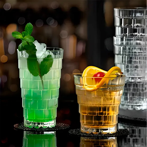 Set de pahare RCR Stack 0.39l / Cristal / Transparent photo 2