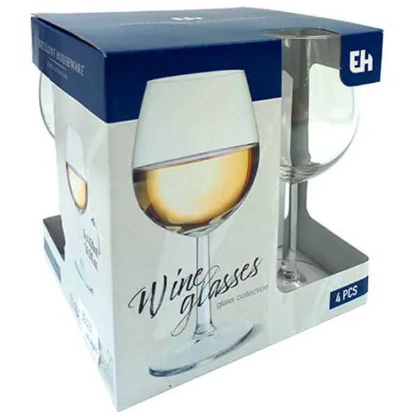 Набор стаканов EH Vinissimo 0.43л / Стекло / Прозрачный photo 2 Набор стаканов EH Vinissimo 0.43л / Стекло / Прозрачный photo 2