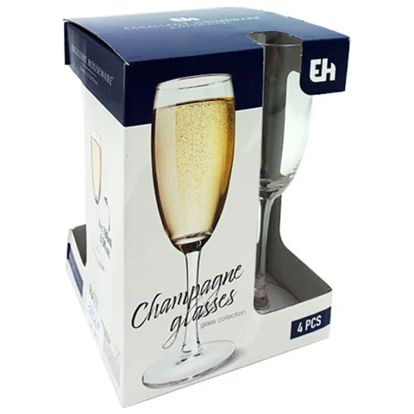 Набор стаканов EH Vinissimo 0.18л / Стекло / Прозрачный photo 2 Набор стаканов EH Vinissimo 0.18л / Стекло / Прозрачный photo 2