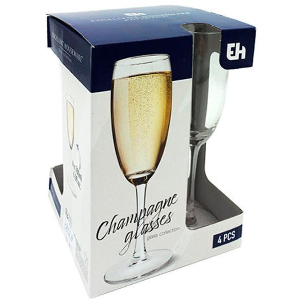 Набор стаканов EH Vinissimo 0.18л / Стекло / Прозрачный photo 2 Набор стаканов EH Vinissimo 0.18л / Стекло / Прозрачный photo 2