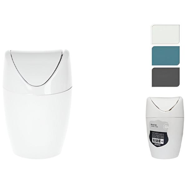 Coș de gunoi Storage Solutions 48416 1.5 l/ Plastic/ White photo 2