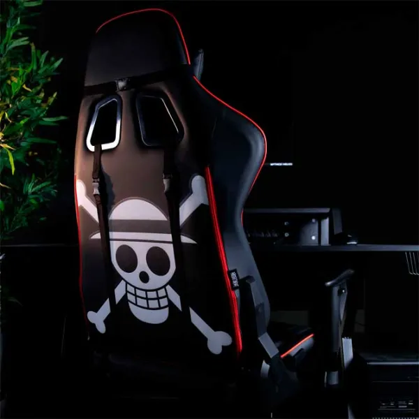 Scaun Gaming Konix One Piece Red Black photo 5